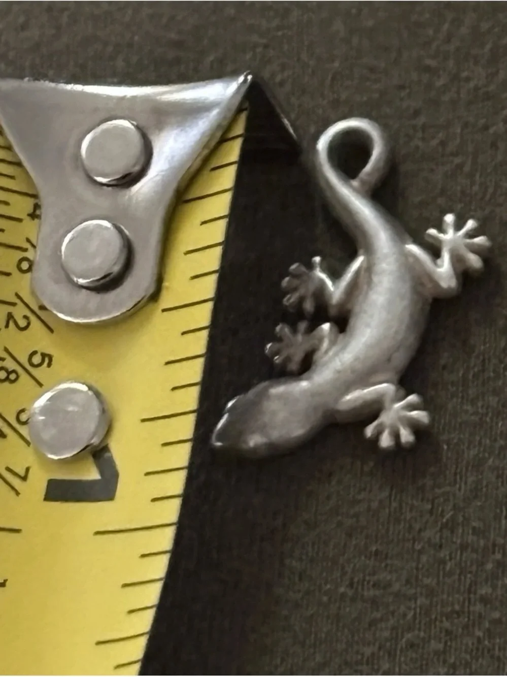 James Avery Retired Sterling Silver Gecko/Lizard Charm